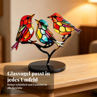 Bird on Branch Ornament Easy to Clean Compact Hummingbird Craft Statue