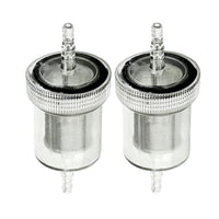 2 Pieces Fuel Filter with Inner Filter Component Transparent for Parking Heater