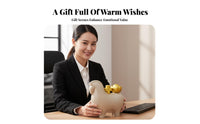 Symbol of Wealth and Success Feng Shui Horse Ornament Creative Design Wealth Bag Horse Statue Exquisite Craftsmanship for Office Workers