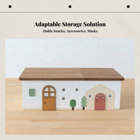 Wooden Key Storage Box, Entryway Organizer, Cute Remote Holder, Drawer, Shoe Cabinet