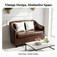 rustic Booth and Chair Set Retro Design rustic design Chair Padded Seat robustDuty for Pub, Bistro, Banquet Hall
