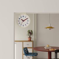 Battery Operated Double-Sided Wall Clock Easy to Read Home Decor Modern Minimalist Design for Office