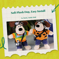 PVC dog bobblehead car decor