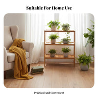 Tiered Gap Shelf Sturdy Multi-Tier Plant Stand Easy to Assemble for Living Room