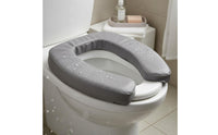 Padded Toilet Seat Cushion Hook and Loop Bathroom Aid Soft