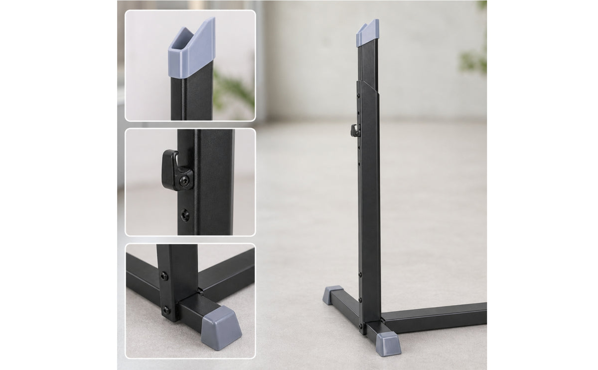 Space-Saving Upright Bike Stand Vertical L-Shaped Cycle Stand Metal Freestanding Bike Rack Sturdy for Cyclists, Commuters, Garage, Apartment