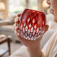 Kiriko-style Crystal Whiskey Glass, 201-300ml