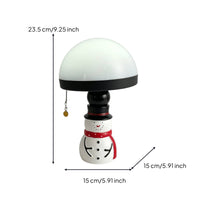 Decorative Pull Cord Home Lighting Snowman Night Light