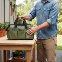 Garden Tool Gear Pouch Resistant Storage Multiple Pockets
