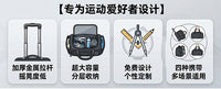 跨境现货足球收纳包网球篮球橄榄球拉杆箱大容量运动训练装备包