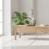 Horse Sculpture with Base Modern Horse Statue Elegant for Living Room
