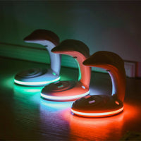 Dolphin Rainbow Light Display Great Gift Desktop Atmosphere Light 16 Colors