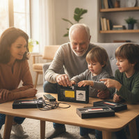 VHS-C Adapter Front-Loading VHS-C Cassette Converter Box Camcorder Cassette Adapter Compact Compatible for Collectors