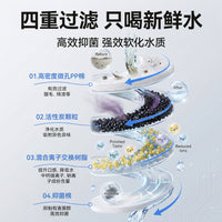 猫咪智能饮水器自动循环过滤无线感应狗狗猫狗喝水碗宠物饮水机