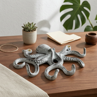 Cast Iron Squid Hook Multiple Hooks Squid Wall Hook Heavy Duty