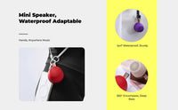 Portable Mini Speaker, Waterproof, Home & Outdoor Travel