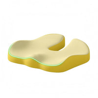 C-Shaped Seat Cushion Contoured Support Accessory Two-Layer for Stools