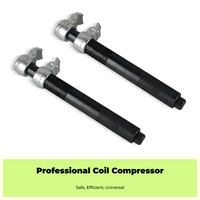 Heavy-duty coil compressor for cars