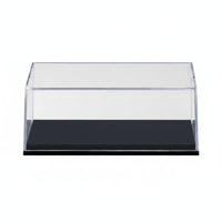 High Clarity Transparent Display Cover with Base Easy to Clean Acrylic Model Display Case Sturdy Stackable Showcase Box Scratch-Resistant for Collector Room