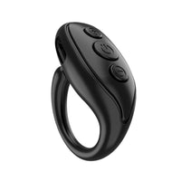 Rechargeable Finger-Worn Controller with Charging Case Compact Bluetooth Finger-Worn Controller Lightweight Controller Small for Media Browsing