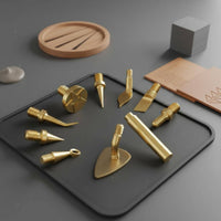 Hot Carving Set Metal Tips Hot Carving Tip Set Melt Melting Fire Etching Kit for Workshop