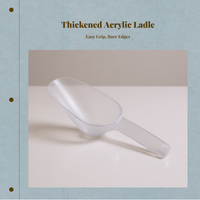 Plastic Food Ladle Ice Ladle Flour Coffee Reusable