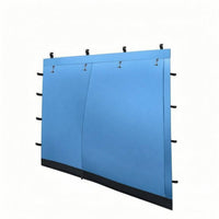 Double Layer Side Panel Skirted Tent Side Curtain Reinforced Bottom Border