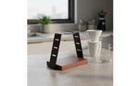 Coffee Station Bracket Stable Platform Wood Base Neat Setup for Office