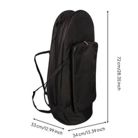 Euphonium Gig Bag Backpack Straps Baritone Brass Instrument Case Large Capacity Baritone Brass Instrument Gig Bag for Instrumentalists, Performance