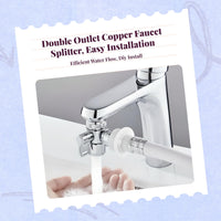 Edelstahl Wasserhahnadapter Schnellanschluss