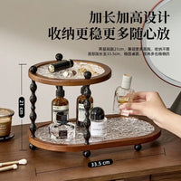 ins化妆品空瓶样板间玻璃乳液分装卫生间摆件北欧风浴室柜装饰品