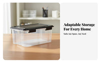 Clear Lidded Container transparent frame Clear Latching Container for home managers