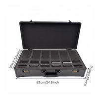 Aluminum Card Case Secure Lock Hard Card Case Shock Resistant