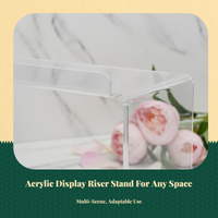 Clear acrylic divider panel