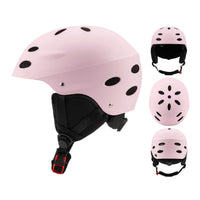 Adjustable Ski Helmet Hard-Shell Snowboard Helmet Ventilated Lightweight for Snowboarders, Snowboarding