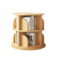 Rotating Book Unit 360° Rotation Rotating Bookshelf Unit Space Saving