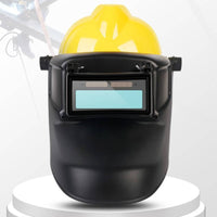 Auto Darkening Metal-Joining Face Shield Glare Reduction Auto Darkening Metal-Joining Helmet Safety Welder Face Cover Crystal