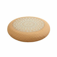 Jute Rope Cushion Handwoven Tatami Seat Cushion Breathable for Living Room