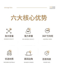床底收纳箱带轮宿舍床下行李箱托架置物架大容量可移动储物箱鞋架
