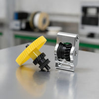 Extruder Gear Assembly Hardened Steel Filament Drive Gear Assembly Set Consistent Extrusion for Makers