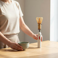 Electric Tea Whisk Set Handheld Frother Electric Matcha Whisk Cordless Matcha Mixing Tool for Home