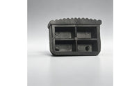 Ladder Foot Insert Ribbed Rim Hardware Part Molded