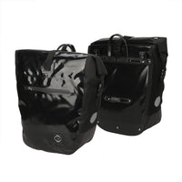 B-SOUL 19L Waterproof PVC Bicycle Pannier Bag for Long-Distance Cycling