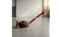 Pneumatic Hydraulic Jack Portable Car Jack with Wheeled Base Heavy Duty