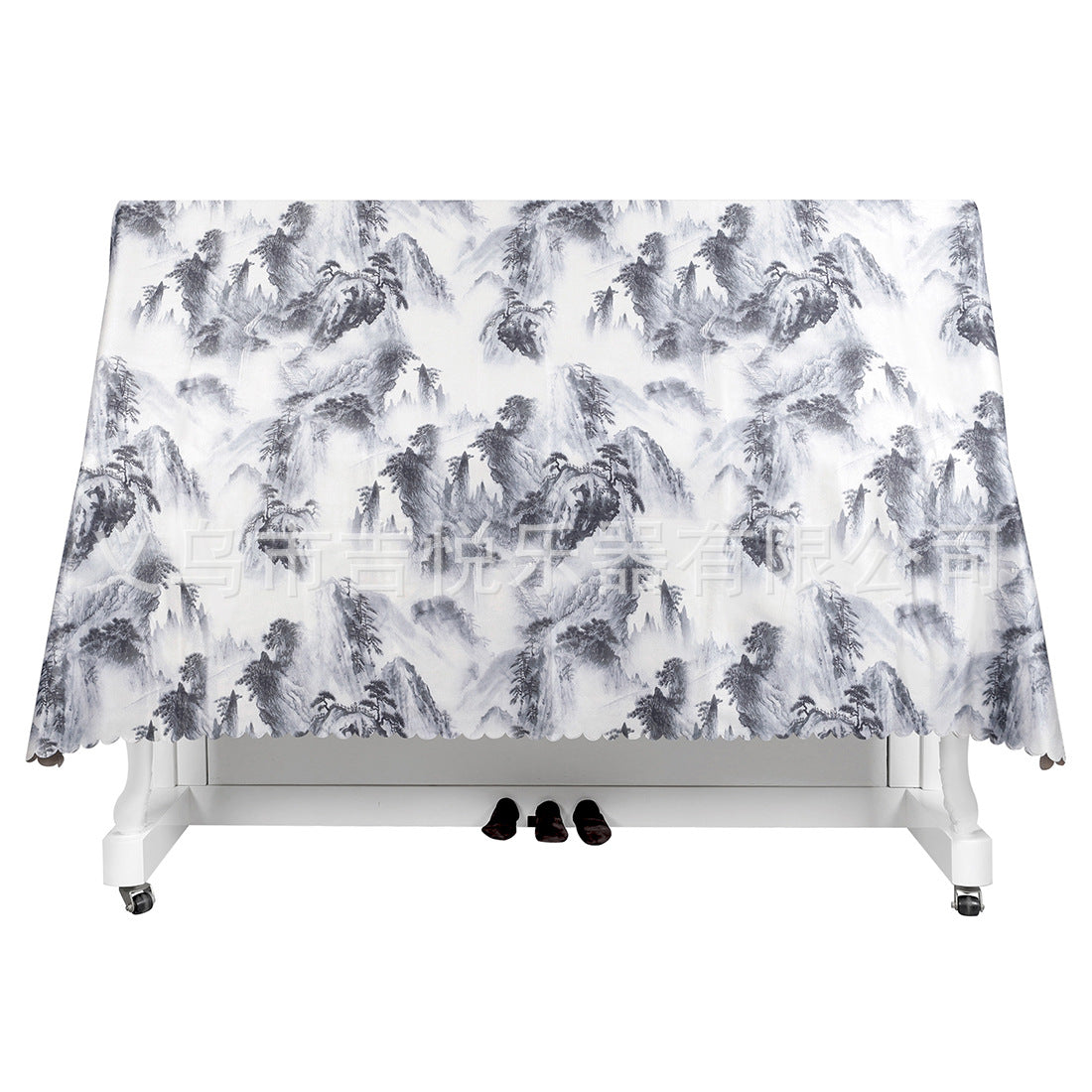 Piano Dust Cover for 88-Key Upright and Digital Pianos, Half-Cover, Anti-Slip