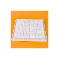 Plastic Mold for Antique-Style Floor Tiles, Vertical, for Courtyards and Plazas