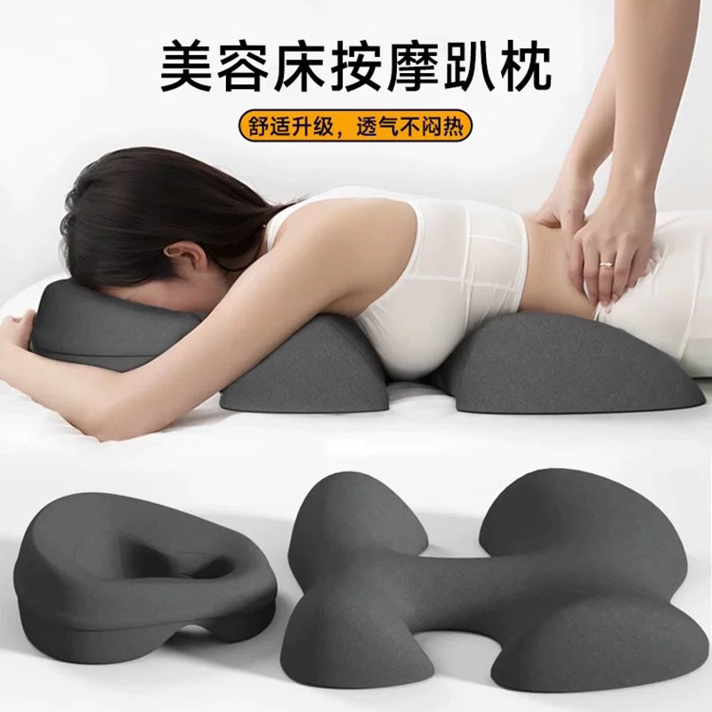 Beauty Salon Prone Pillow for Massage Bed with Face Hole