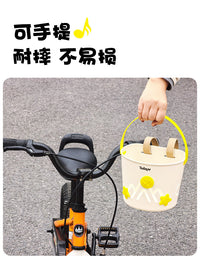 Tooquv Kids Bike Front Basket with Handle