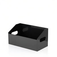 Transparent LP Display Rack Easy to Clean Acrylic Vinyl Album Storage Box