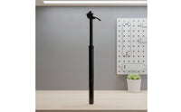 Dropper Seatpost with Shock Absorption Waterproof Manual Dropper Seatpost Adjustable for Commuters, Folding Bikes